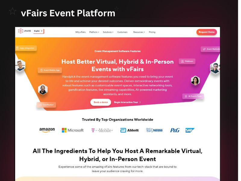 vFairs Event Management Platform